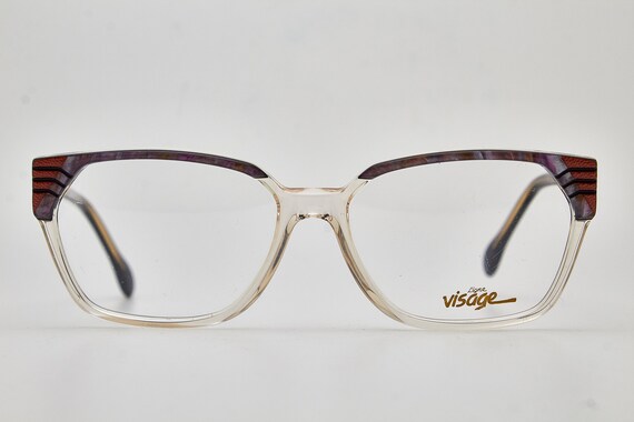 Vintage Cateye glasses 1980s LIGNE VISAGE V1061 2… - image 2