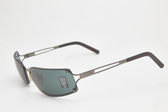 Y2K KILLER LOOP Rectangle Glasses – Geometric Min… - image 7