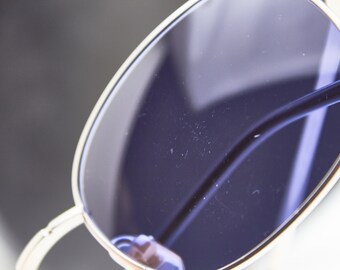 Vintage Yohji Yamamoto 52-5106 Sunglasses 90s Matte Gray Titanium