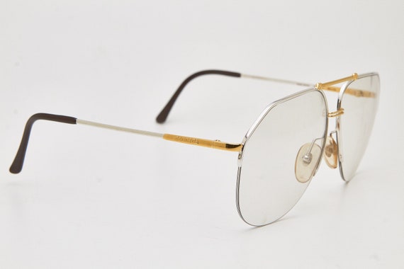 Vintage CARRERA eyeglasses 5313 41 gold frame,gol… - image 8