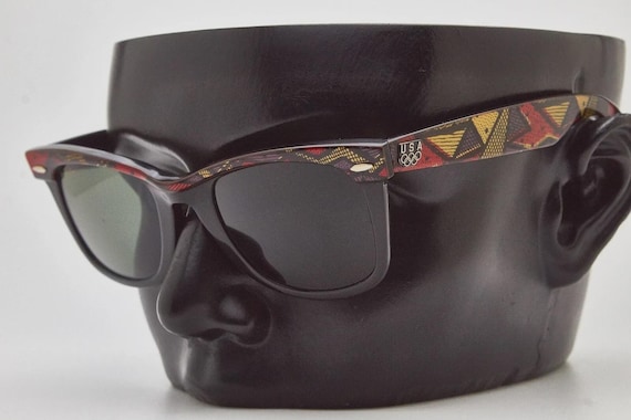 Ray Ban Sunglasses Vintage Wayfarer 5022 Olympic Series Vintage