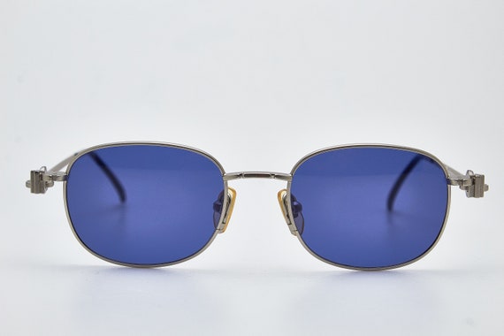 Vintage Yohji Yamamoto 52-5106 Sunglasses 90s Matte Gray Titanium