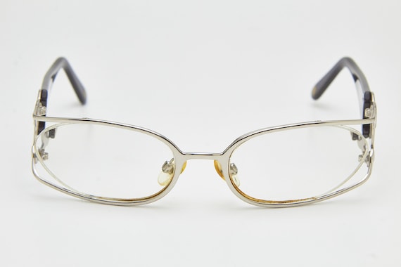 Y2k eyeglasses CHANEL vintage eyeglasses 2020,blu… - image 2