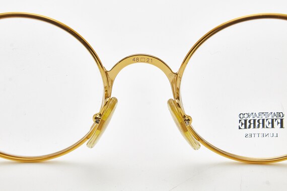 GIANFRANCO FERRE GFF 23 512 Round eyeglasses Meta… - image 7