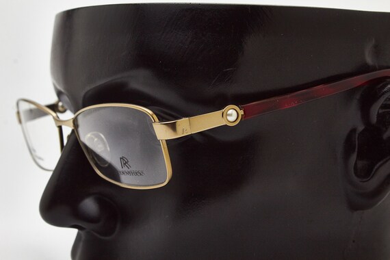 Vintage RODENSTOCK eyeglasses R4783 C 54*15 gold … - image 10