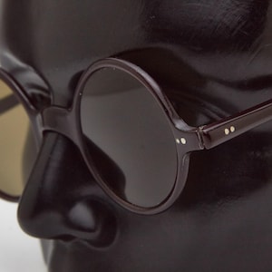 PERSOL RATTI eyeglasses round ,Round eyeglasses,Men&#39;s Glasses ,Round eyewear,Unique and rare collector pieces Vintage eye glasses 1930s/
