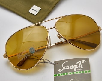 SERENGETI 5129M Kilimanjaro™ Aviator eyeglasses,Men&#39;s Glasses 80s,Aviator glasses,1980s sunglasses,golden eyeglasses,oversized eyeglasses,rx