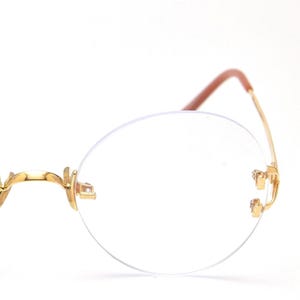 Cartier Rimless Frames C Decor - Etsy display picture 3