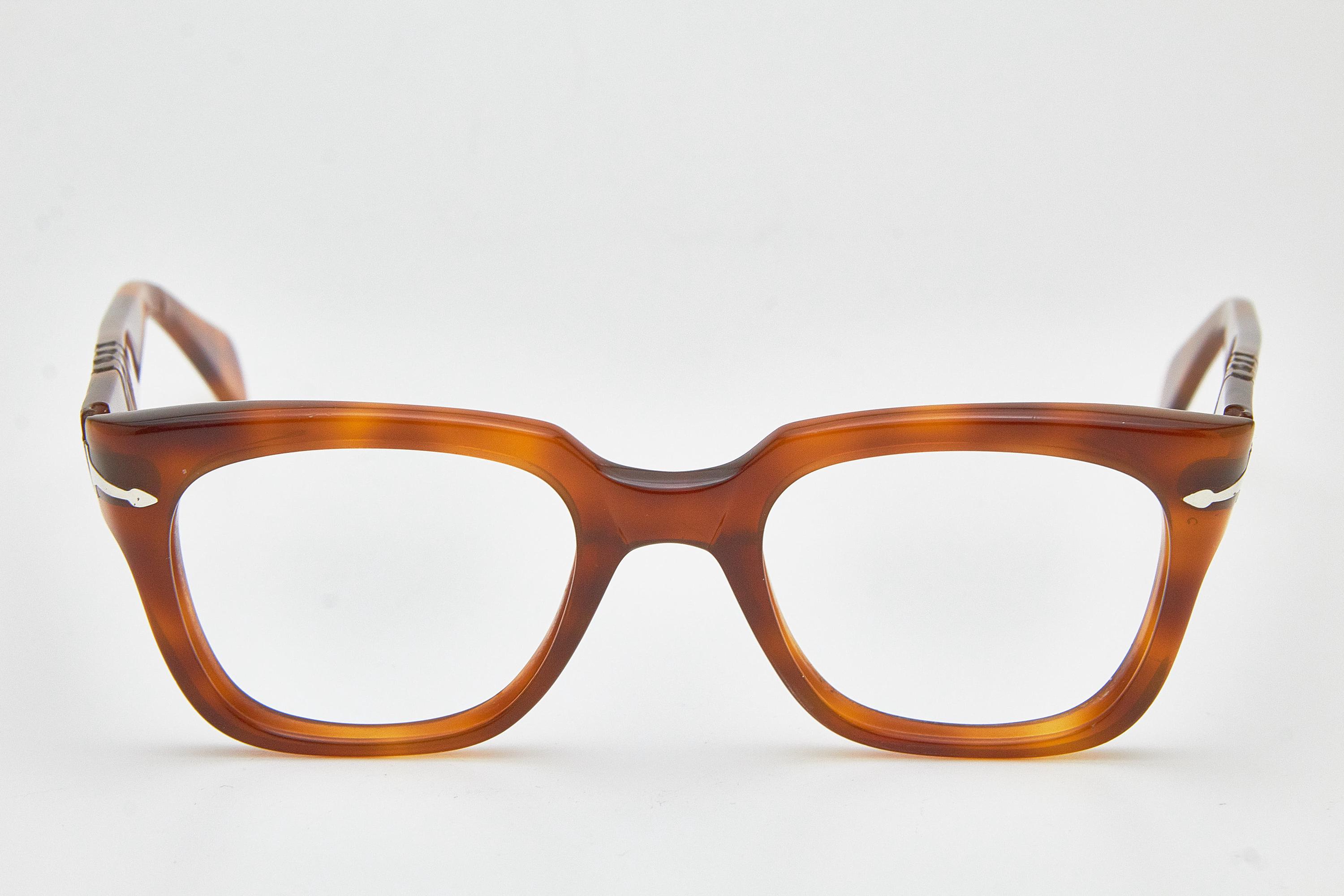 Vintage Eyeglasses PERSOL RATTI Tortoiseshell Frames, Oversized