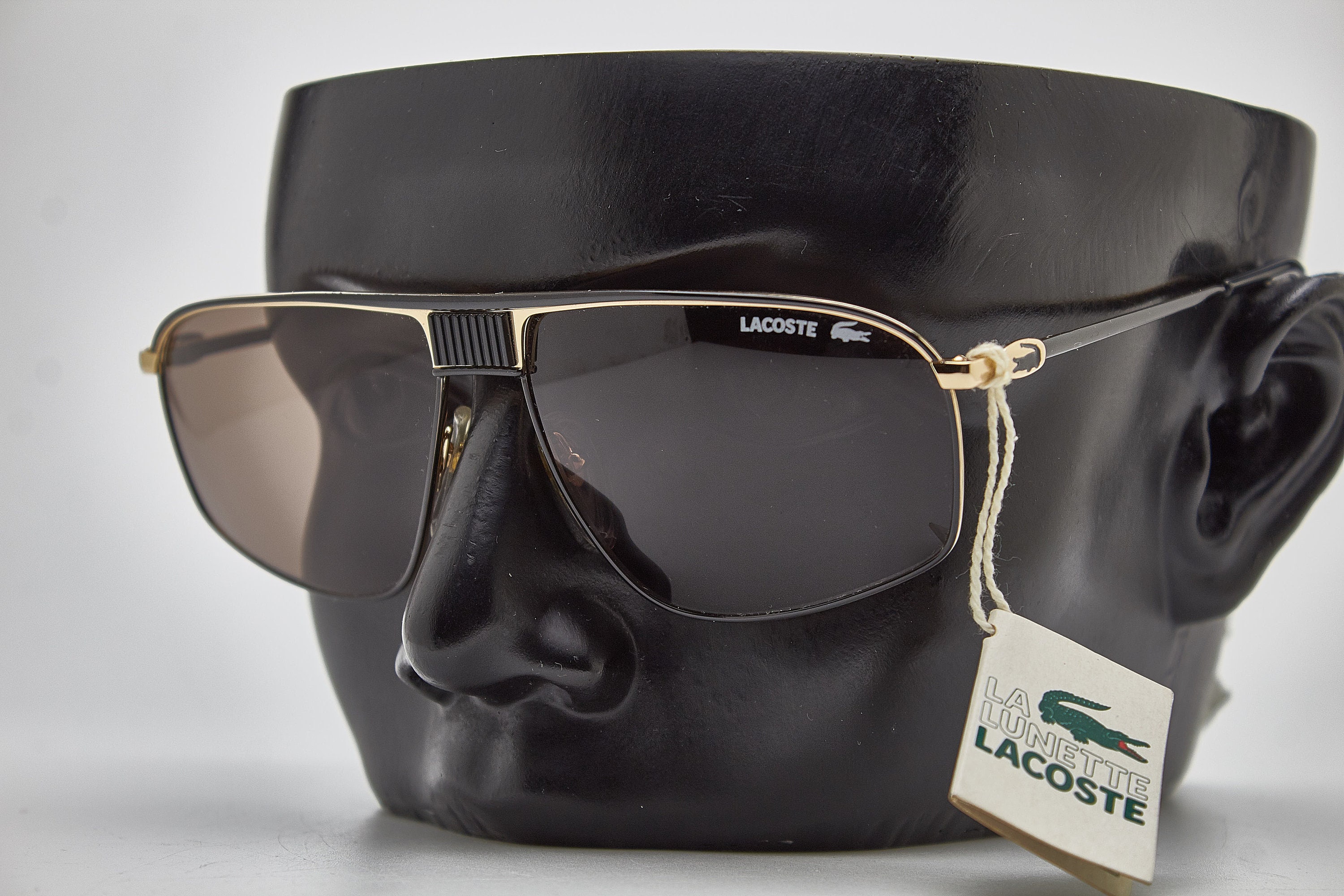 LACOSTE-L845SK 264 Round Sunglasses Beige Rose Gold India | Ubuy