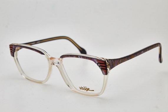 Vintage Cateye glasses 1980s LIGNE VISAGE V1061 2… - image 3