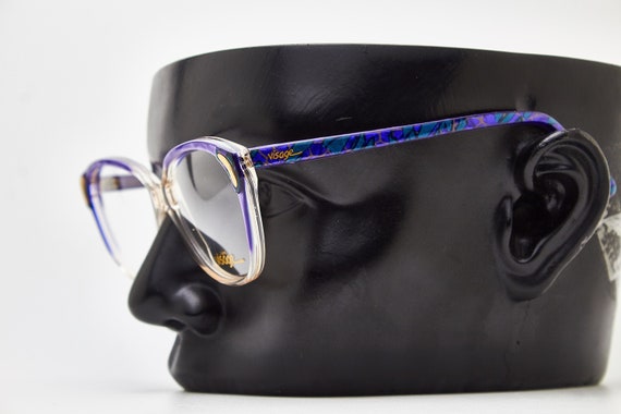 Vintage Cateye glasses 1980s LIGNE VISAGE V1053 V… - image 10