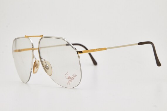 Vintage CARRERA eyeglasses 5313 41 gold frame,gol… - image 5