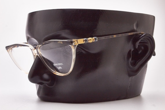 Vintage Cateye glasses 1980s PIERRE LEROC PARIS 4… - image 1