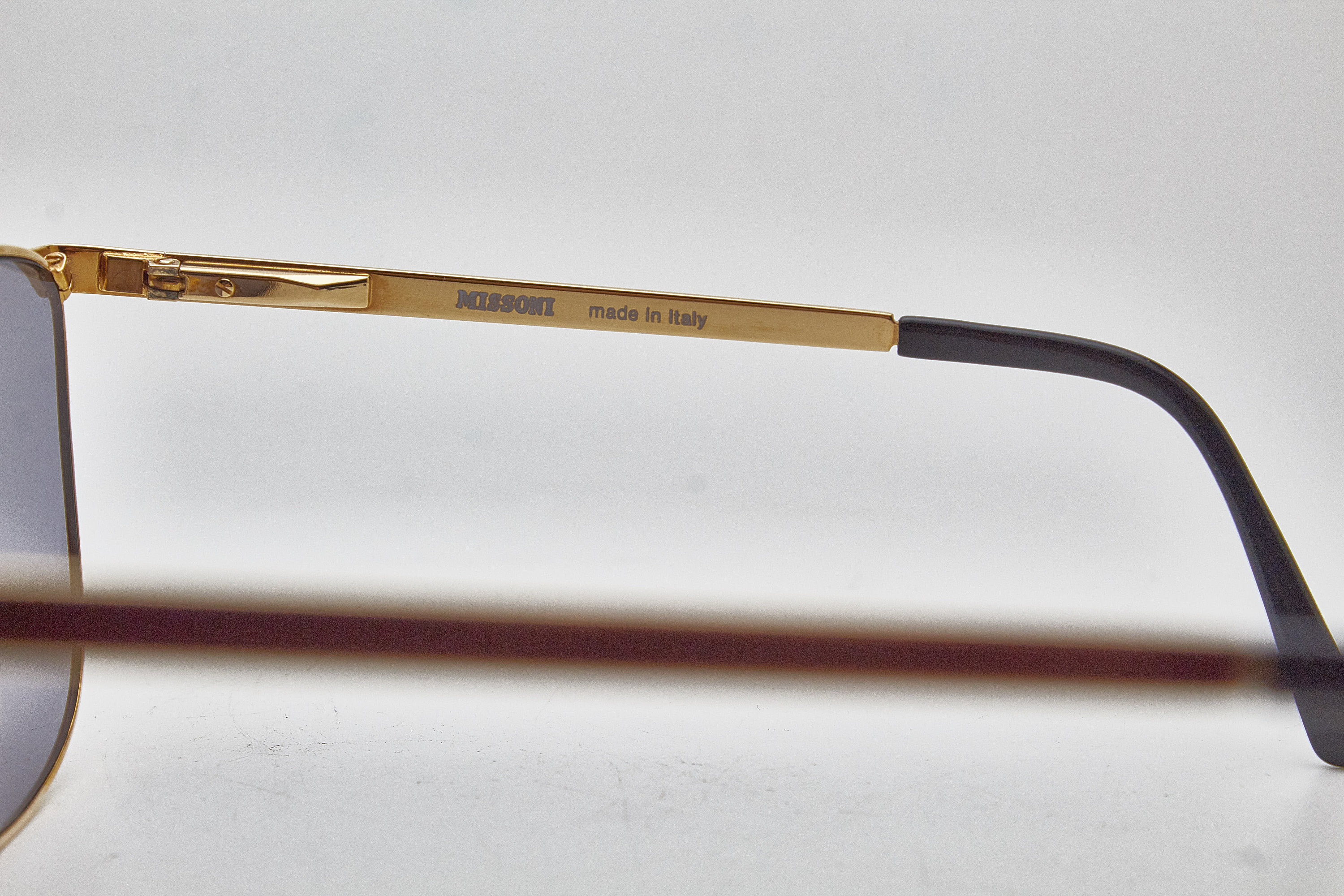 ? Vintage Missoni Tan Gold Sunglasses Missoni Women main image 2
