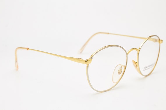vintage round eyeglasses-LINO VENEZIANI gold eyeg… - image 6