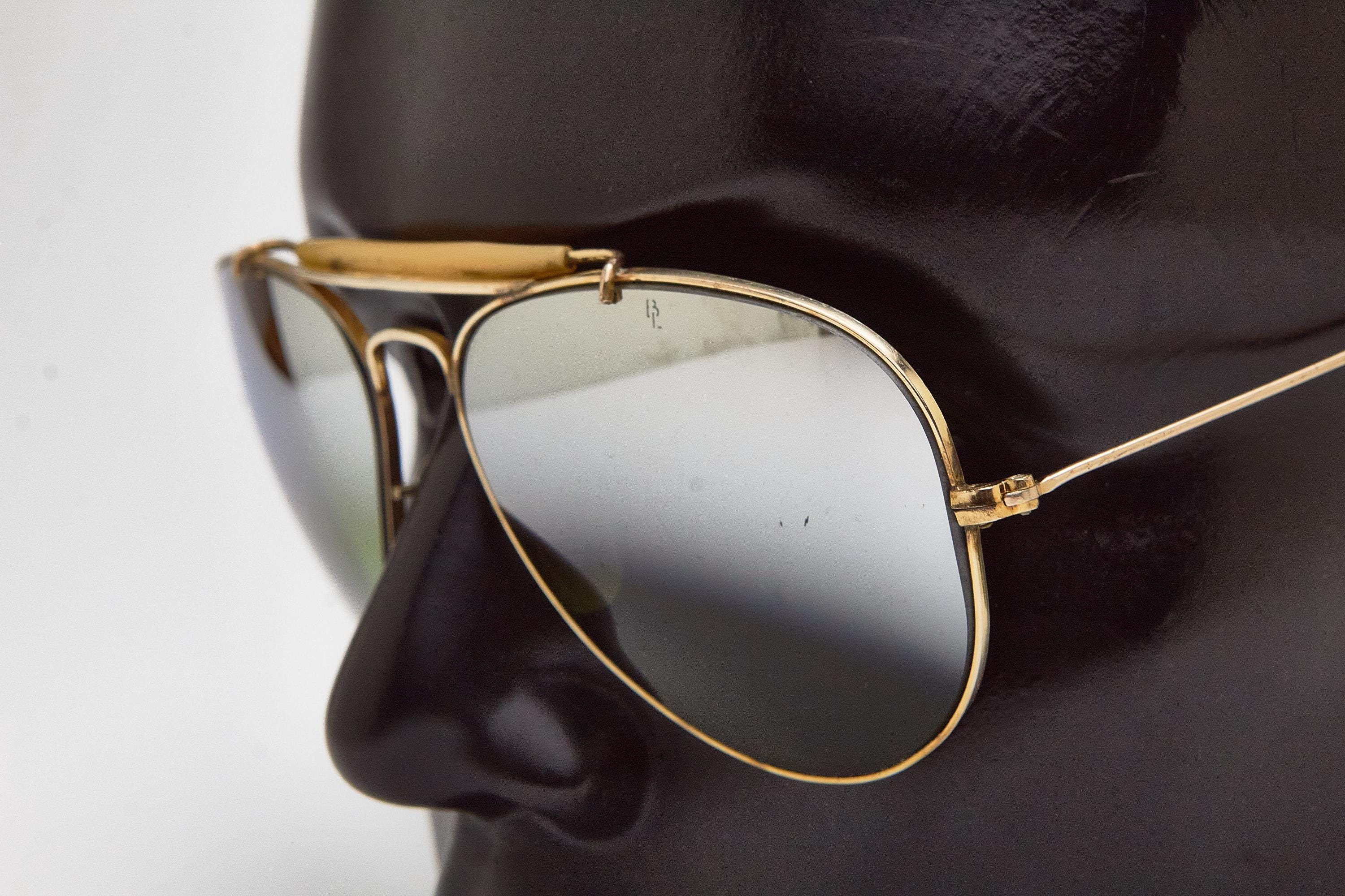 【希少美品】70s B&L RAY- BAN USA Aviator調光クリア 希少美品】70s B&L RAY- BAN USA Aviator調光クリア