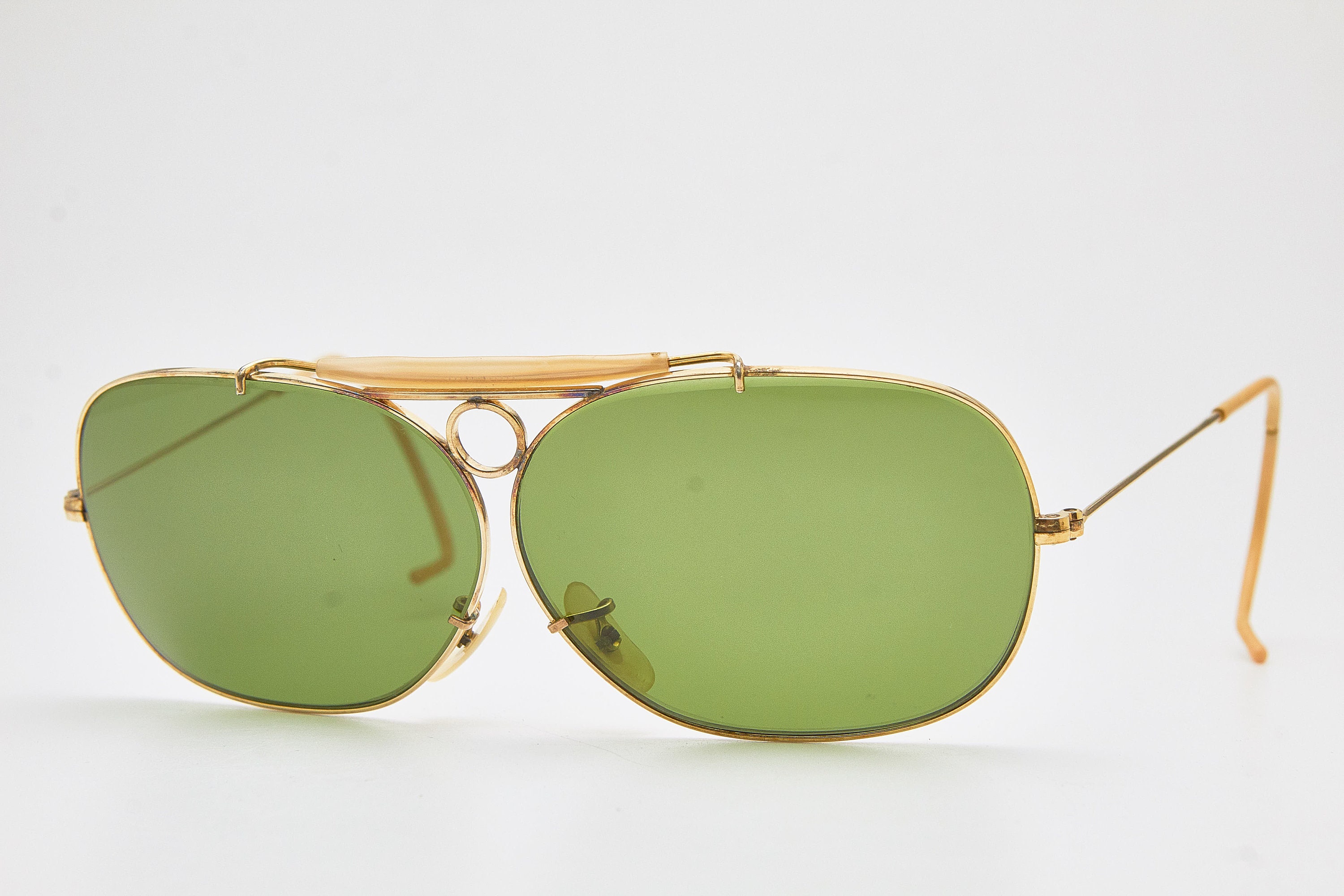Ray-Ban アビエーター サングラス　ビンテージ品 Ray-Ban レイバン メガネ 伊達メガネ アビエーター RX6489 2500