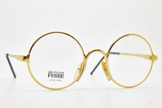 GIANFRANCO FERRE GFF 23 512 Round eyeglasses Meta… - image 5