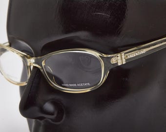 Dolce & Gabbana Y2K Black Rectangle Eyeglasses – Office Siren
