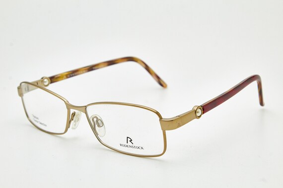 Vintage RODENSTOCK eyeglasses R4783 C 54*15 gold … - image 3