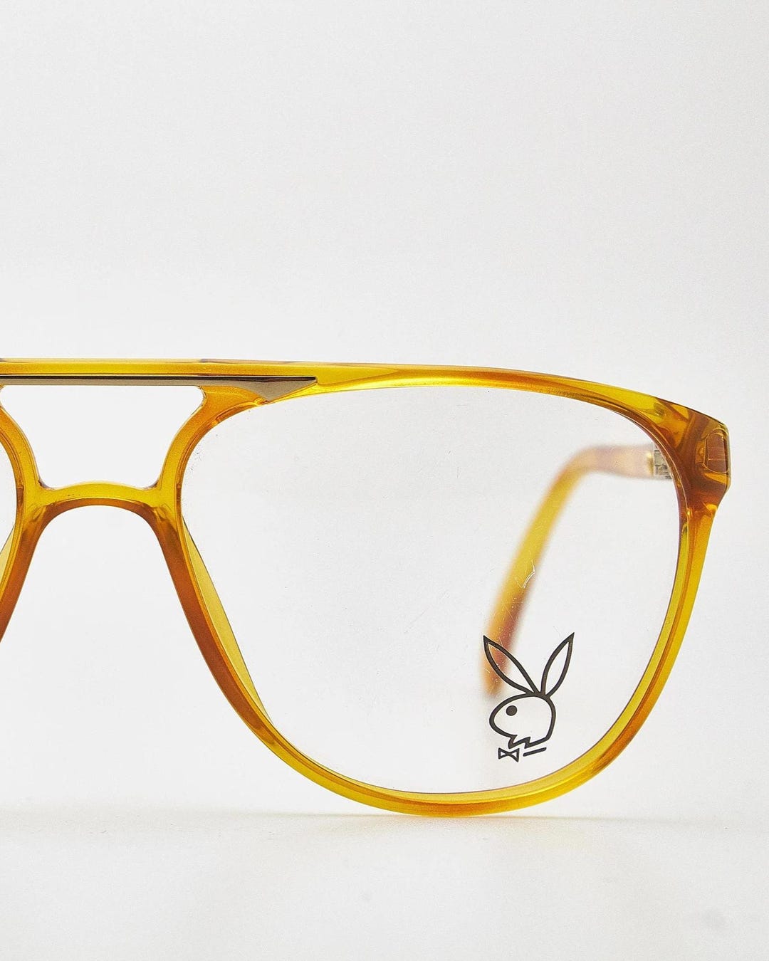Playboy Vintage Aviator Eyeglasses, Tortoiseshell Frame  display picture 1