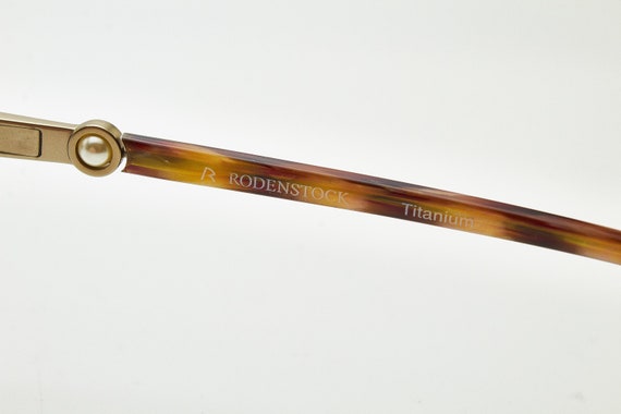 Vintage RODENSTOCK eyeglasses R4783 C 54*15 gold … - image 7