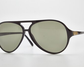 Lunettes De Soleil Vintage GALILEO S-32 2502 - Pilote Années 80, Italie, UV400