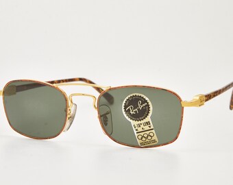 Sunglasses RAY BAN Chaos Square W2007 XYAW Gold Tortoiseshell Bold