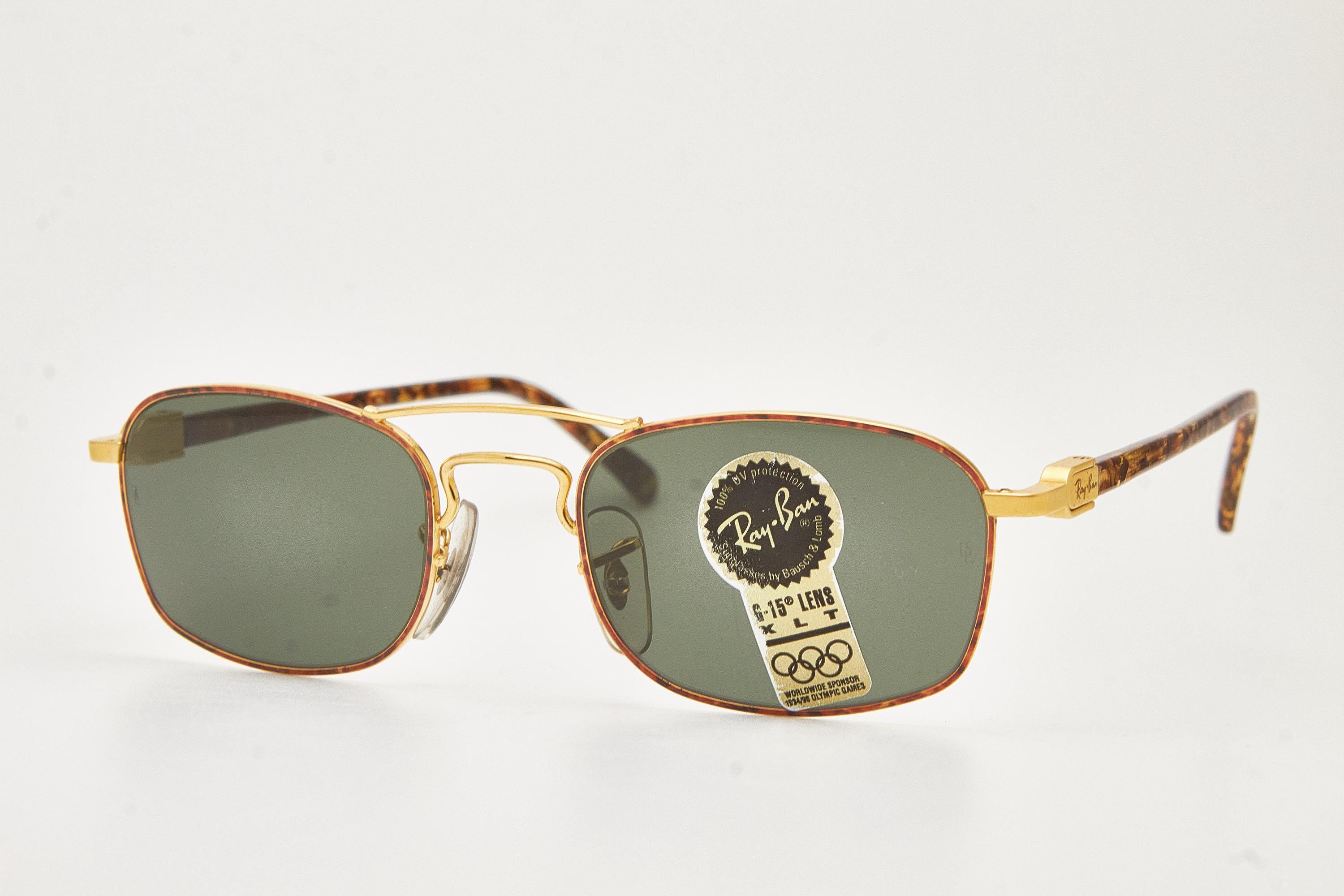 Sunglasses RAY BAN Chaos Square W2007 XYAW Gold Tortoiseshell Bold