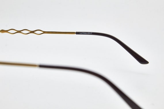 ULTRALIGHT UL1193 rimless eyeglasses titanium gla… - image 8