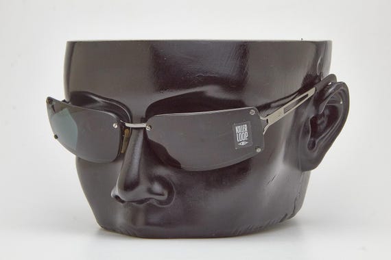 Y2K KILLER LOOP Rectangle Glasses – Geometric Min… - image 16