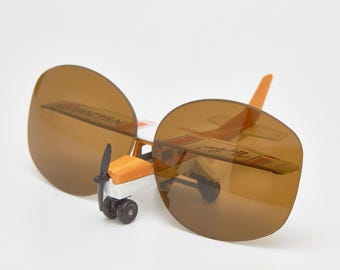 Lentes rectangulares PERSOL de 53 mm para gafas de sol de los años 2000