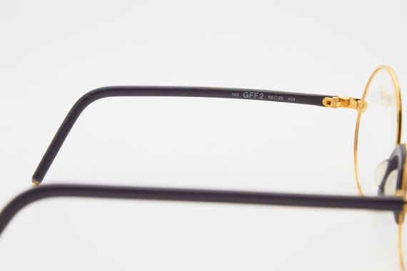 GIANFRANCO FERRE GFF2 404 Round eyeglasses black … - image 6