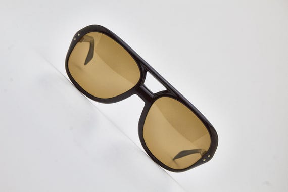 Vintage POLAROID Sunglasses 8216 Brown Edit /ELVIS Presley  display picture 1