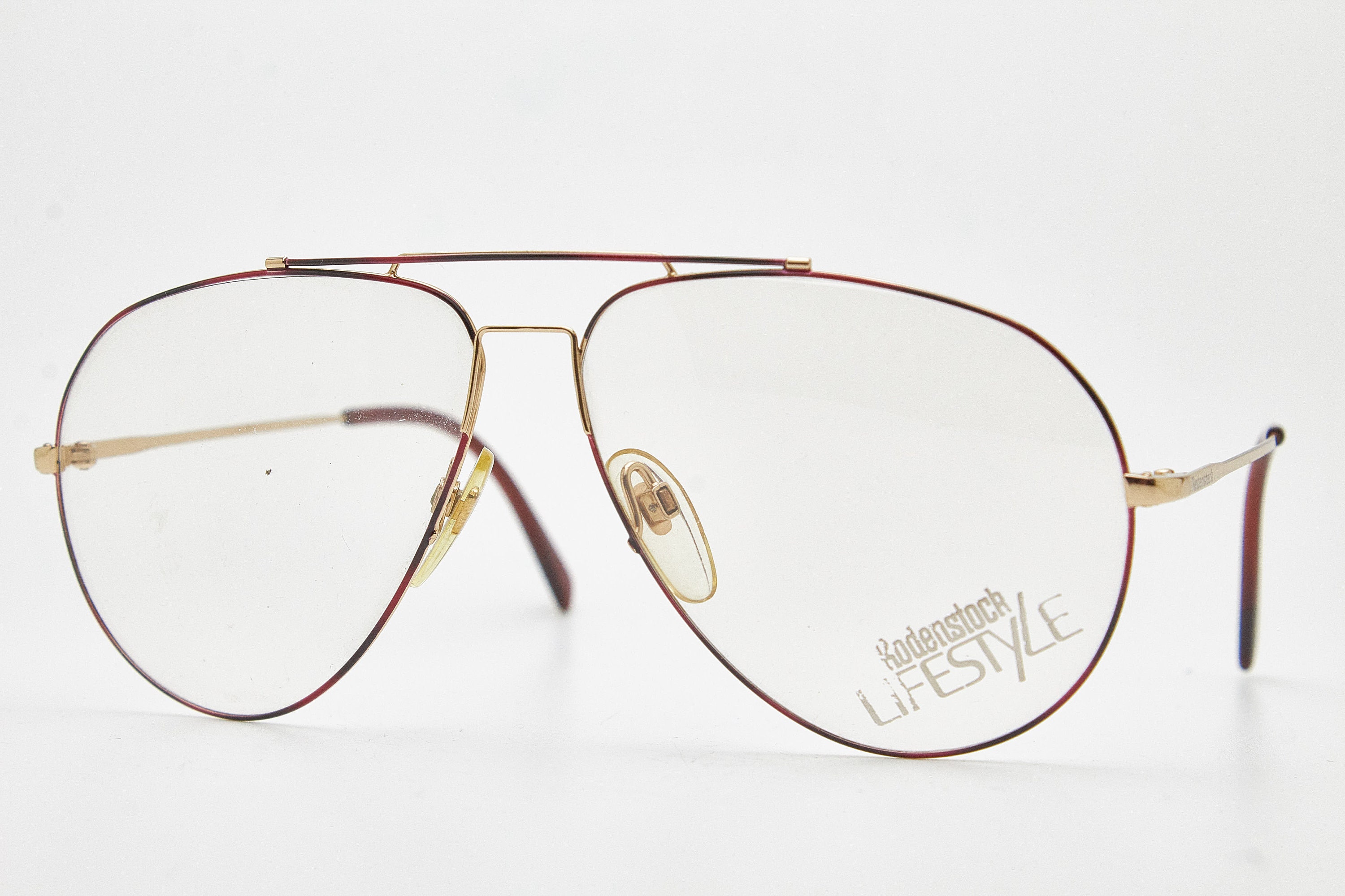 Rodenstock Aviator Sunglasses RODENSTOCK AVIATOR Sunglasses Model REMO Color GOLD BROWN  main image 4