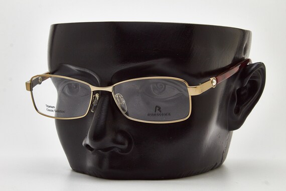 Vintage RODENSTOCK eyeglasses R4783 C 54*15 gold … - image 8