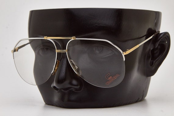 Vintage CARRERA eyeglasses 5313 41 gold frame,gol… - image 10