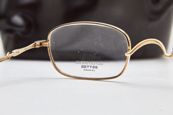 1990s Vintage OLIVER PEOPLES Eyeglasses Op-598,titanium Glasses 