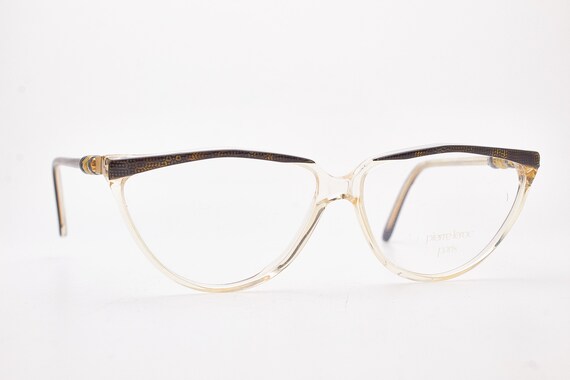 Vintage Cateye glasses 1980s PIERRE LEROC PARIS 4… - image 6