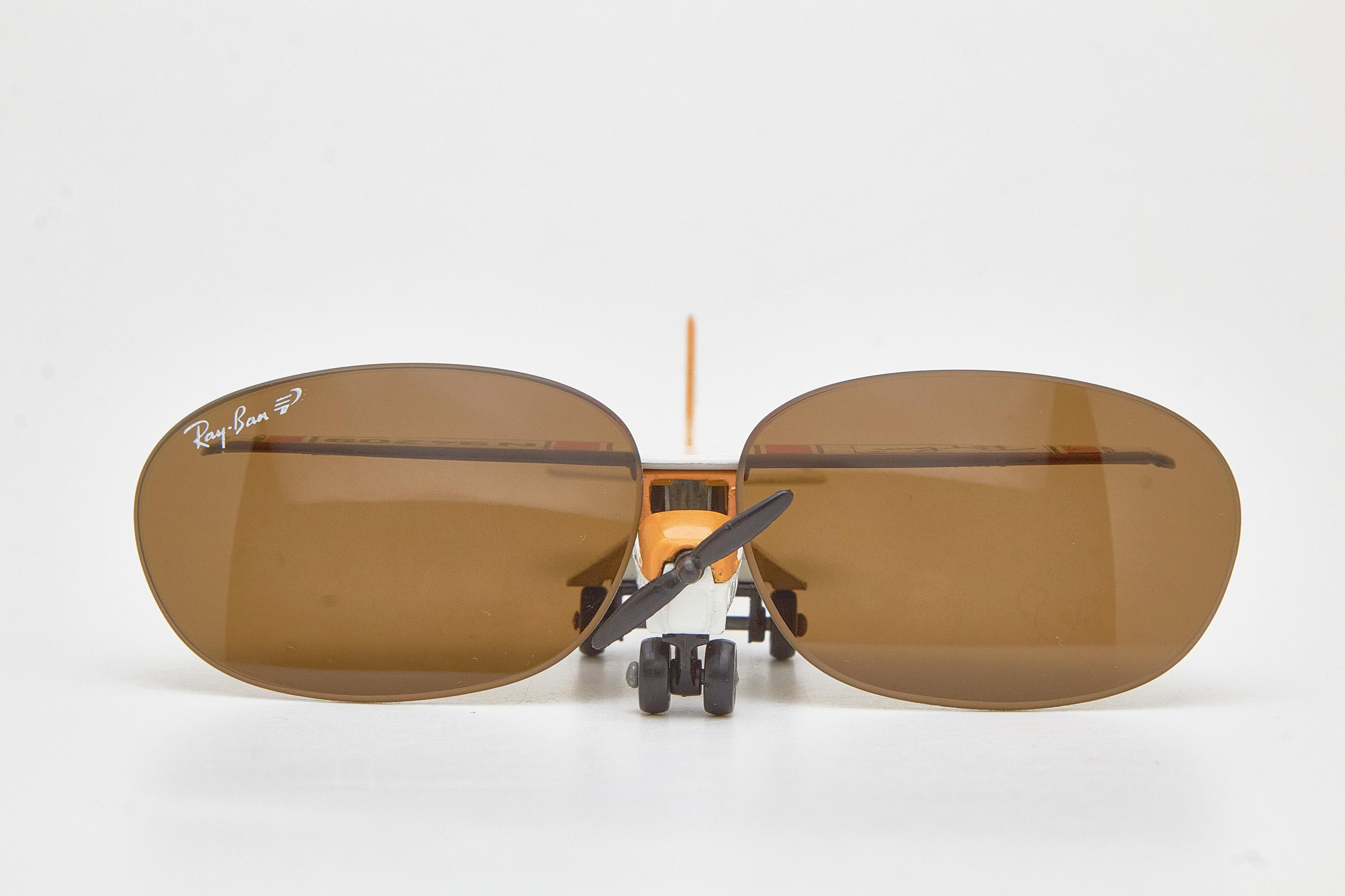 Vintage Ray Ban Oval Sunglasses, Bausch & Lomb 53mm Polarized
