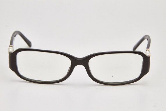 【CHANEL】★Vintage★EYEGLASSES メガネ Black Eyeglasses CHANEL Vintage Eyeglasses 2000s PEARL