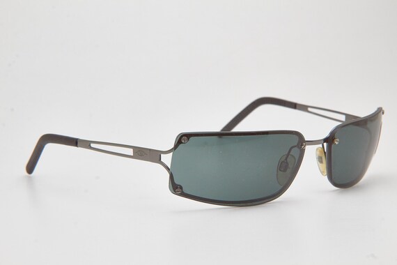 Y2K KILLER LOOP Rectangle Glasses – Geometric Min… - image 9