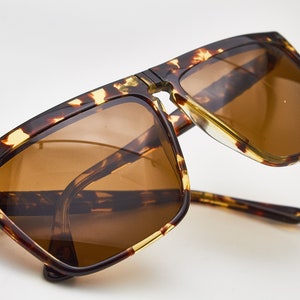 Vintage oversized sunglasses PERSOL eyeglasses RATTI 801 Tobacco Vanille Tom Cruise from 1980s sunglasses tortoise eyeglasses