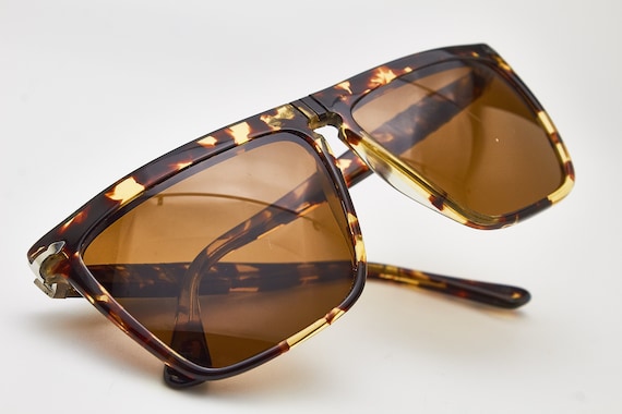 Vintage Man Sunglasses by PERSOL RATTI 801 Tobacc… - image 1