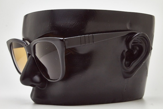 ビンテージ✨Persol RATTI 09271-OF サングラス　黒×シルバー ビンテージ✨Persol RATTI 09271-OF サングラス 黒×シルバー