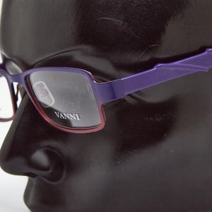 butterfly slim eyeglasses woman eyeglasses VANNI V2140 C58 rosso violet eyeglasses,narrow eyeglasses,bordo eyeglasses, bordo glasses