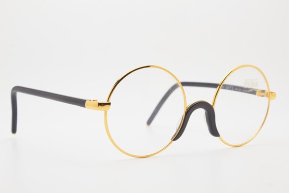 GIANFRANCO FERRE GFF2 404 Round eyeglasses black … - image 5