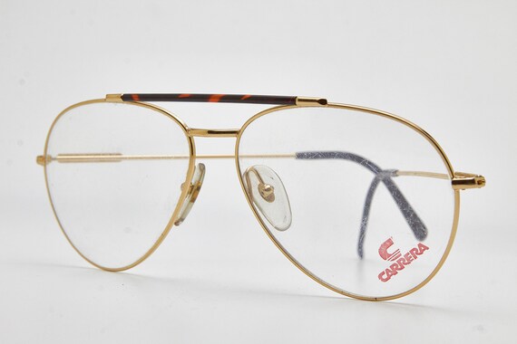Vintage Men's 1980s Sunglasses CARRERA 5349 40 Fr… - image 7