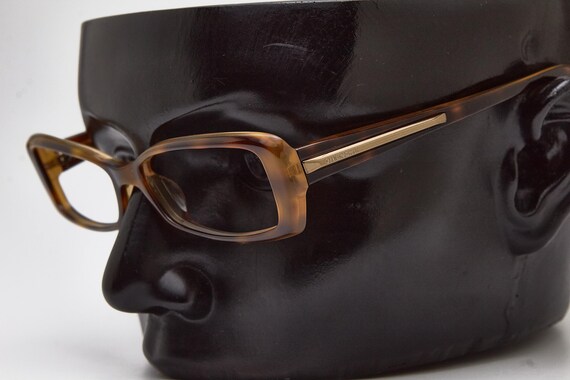 2000s Vintage GIVENCHY Slim Rectangular Eyeglasse… - image 3